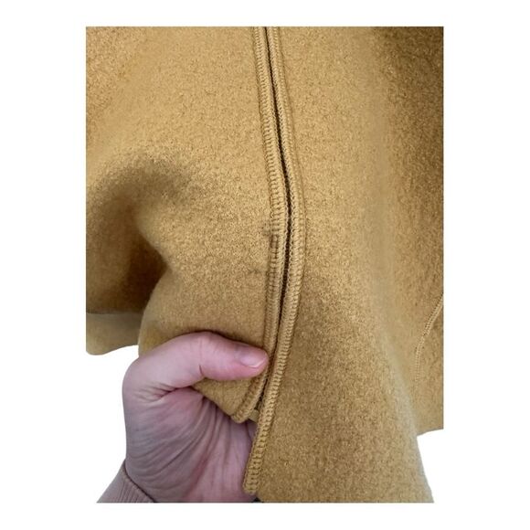 Eileen Fisher | 100% Wool Zip Jacket with Pockets | M - Picture 6 of 8